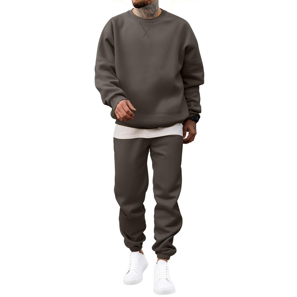 Men's Sweatshirts Sweatshirts And Jogging Pants Track Pants Fleece Tracksuit Sets