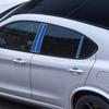 Pellicola Protettiva in TPU per Montante B C dell'Auto Per Alfa Romeo Stelvio 949 2017-2026 Adesivo Antigraffio Cover Trim PPF Pre-tagliata Accessori