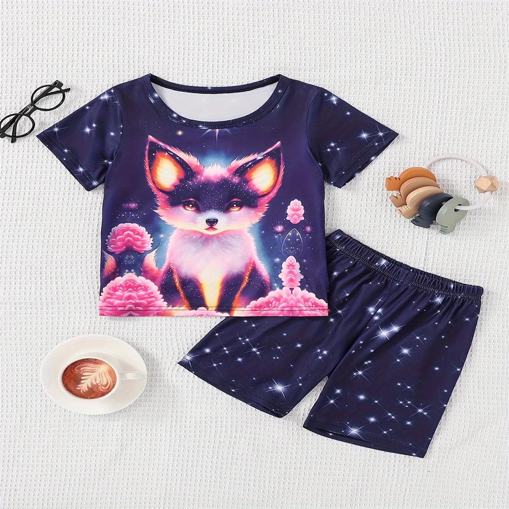 

Летний детский костюм с короткими рукавами, модный 3D-принт, модный стиль, свободная тенденция, спортивная одежда для мальчиков и девочек 160