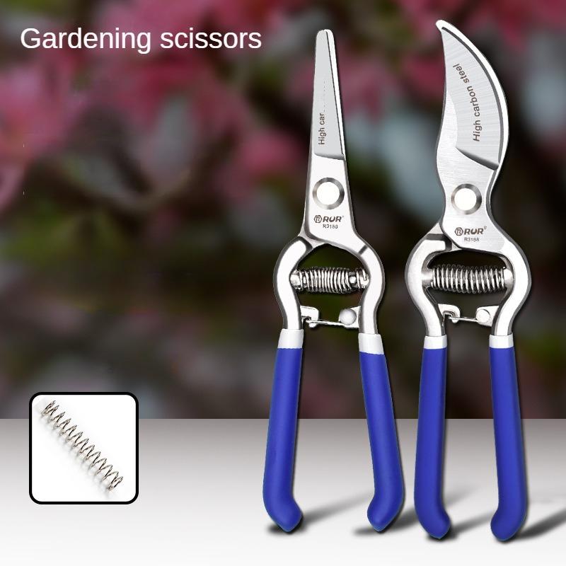 Garden scissors manual pruning SK5 suitable for pruning bonsai fruit tree branches pruning pruning gardening tools 8/10 inches