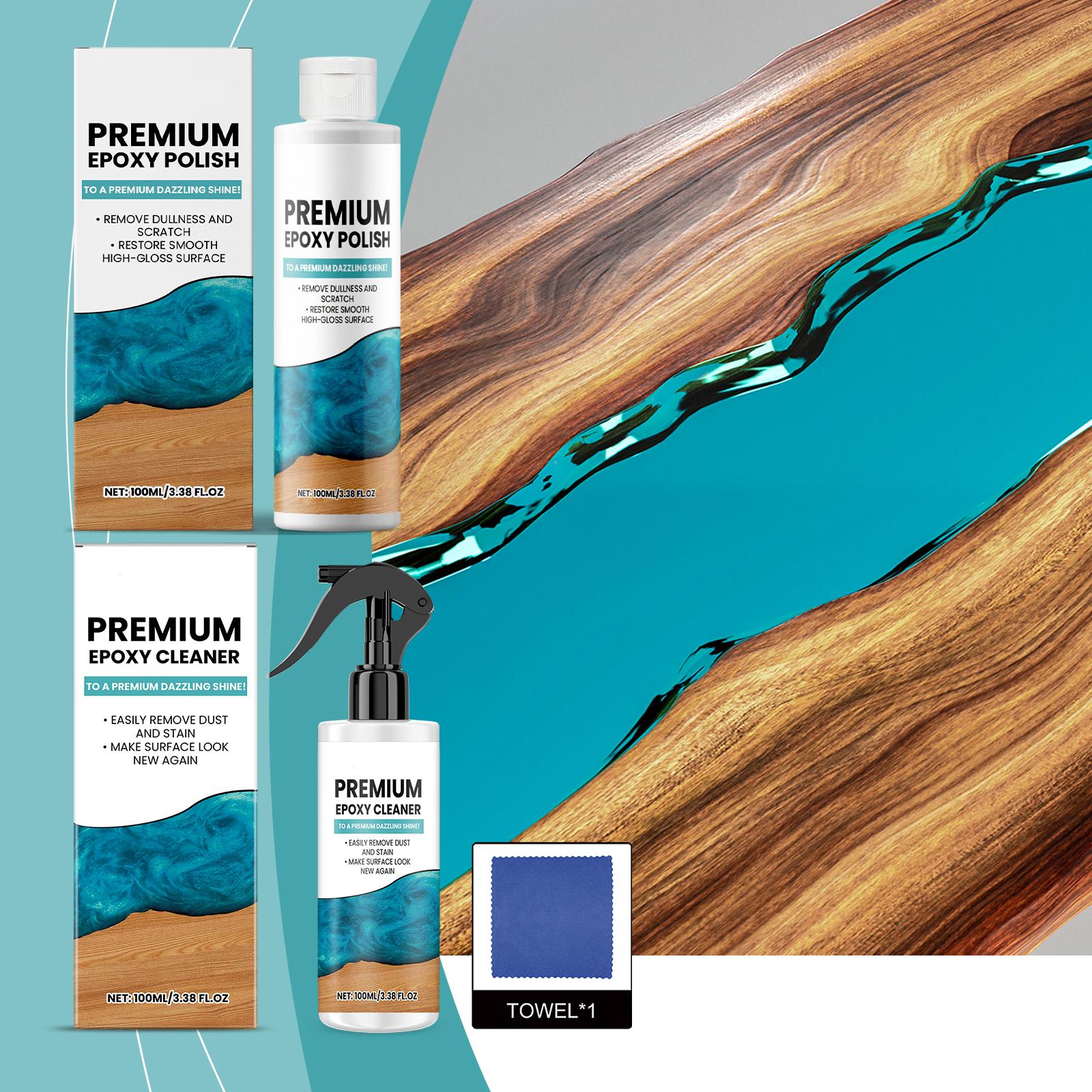 

Epoxy Resin Polishing Agent Stain Remover, Cleaner, Repairer, Scratch Remover, Polishing Surface Cleaner And Care Agent 100ml One Size