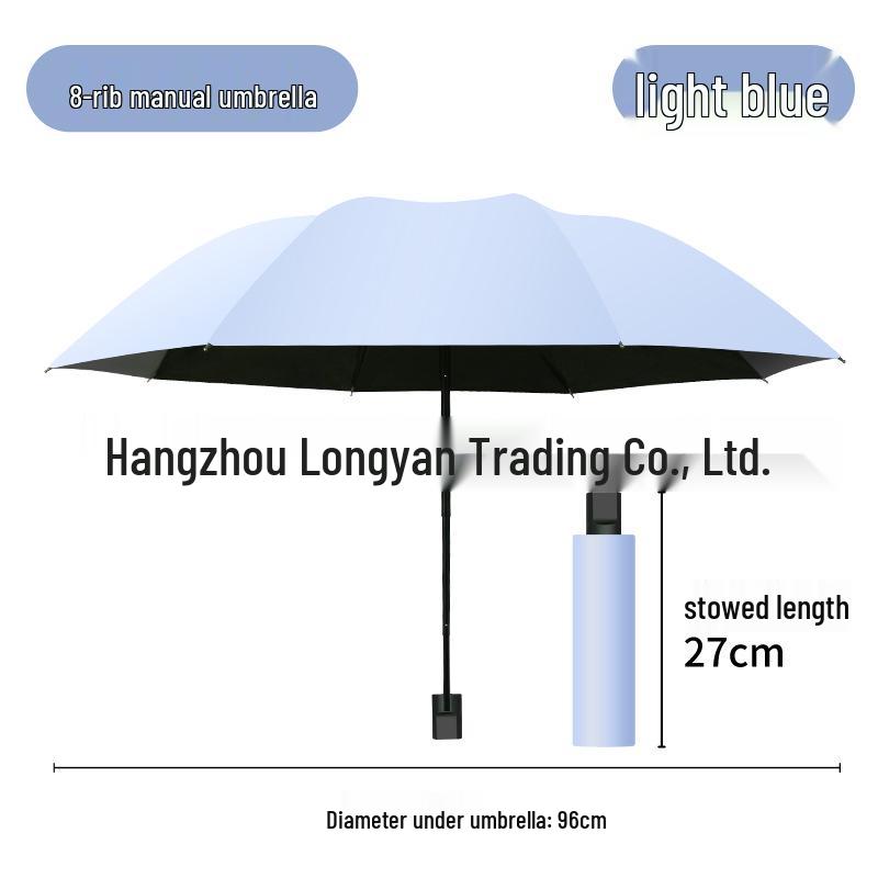 Custom Logo Foldable Sun and Rain Umbrella – Ideal for Corporate Promotions