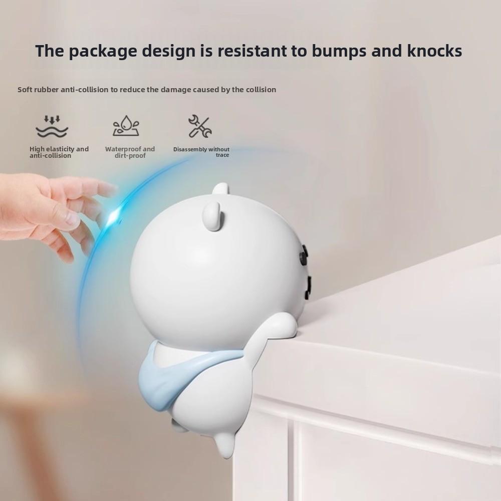 1/2 Stück Weicher Schreibtisch-Eckenschutz Cartoon Bär Babysicherungsabdeckung Niedlicher Tischkantenschutz Haushaltsgadgets