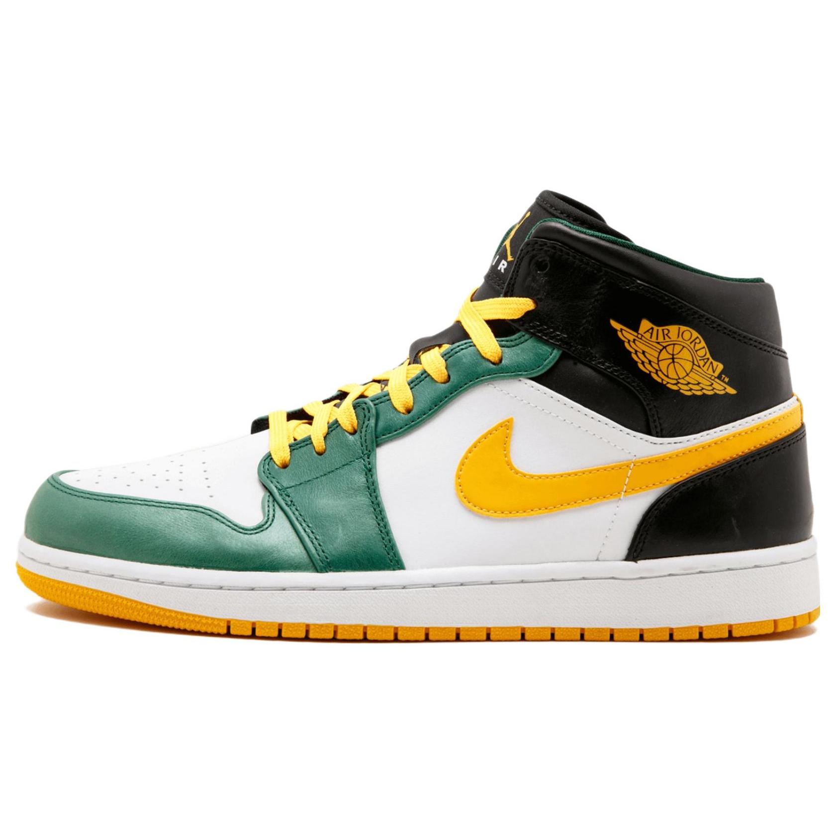 

JORDAN 1 Mid Retro Sonics 46