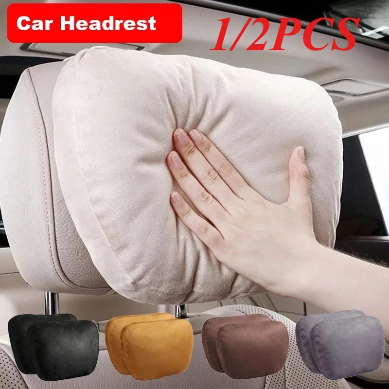 1/2PCS Car Headrest Neck Support Seat / Maybach Design Class Soft Universal Adjustable Car Pillow Neck Rest Cushion High Quality gfu1