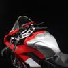 Spray 1:6  Ducati V4S 1/9 H2R Racing motorcycle Alloy Diecast Model Car Sound And Light Dynamic ornaments decoration Collection