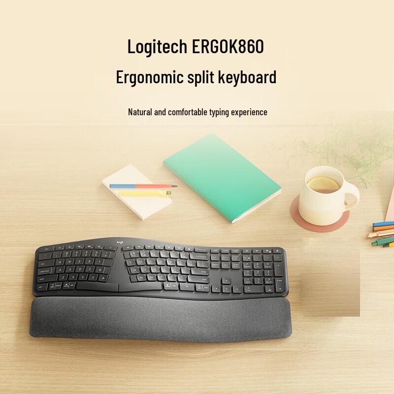 

Logitech ERGO K860 Wireless Ergonomic Split Keyboard