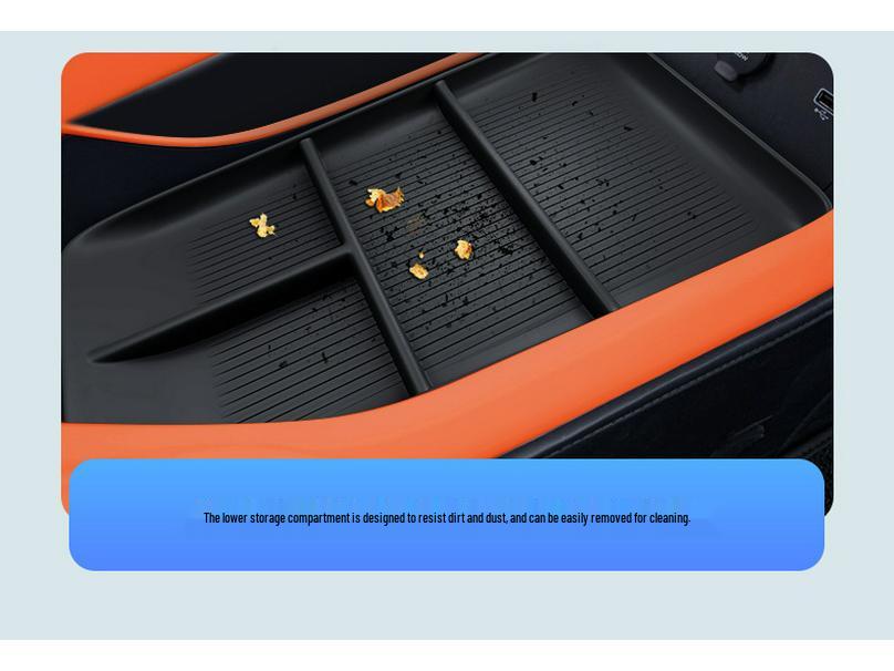 Deep Blue S07 Center Console Storage Box: Car Armrest Interior Modification Accessories