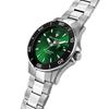 Maserati Competizione Stainless Steel Green Sunray Dial Quartz R8853100038 100M Men's Watch