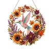 2D Flat and Wall Decor Set - Decorative Hanging Ornaments for Home Living Room