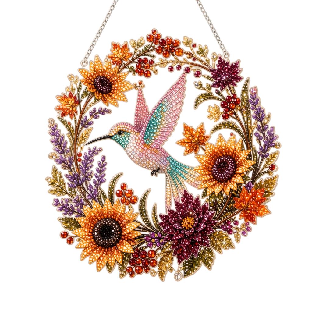 2D Flat and Wall Decor Set - Decorative Hanging Ornaments for Home Living Room