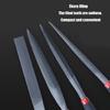 4Pcs Mini Steel Files Mini Needle Flat File For Stone Glass Metal Carving Craft Flat File Woodworking Hand Tool Set