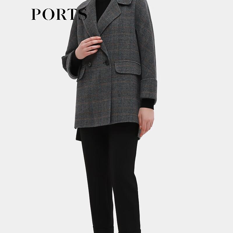 

PORTS Women s YLN9C603NZF054 Autumn/Winter Mid-Length Coat XS