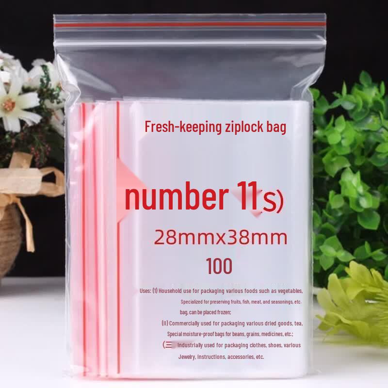ZISIZ Food Fresh-keeping Self-Sealing Bags