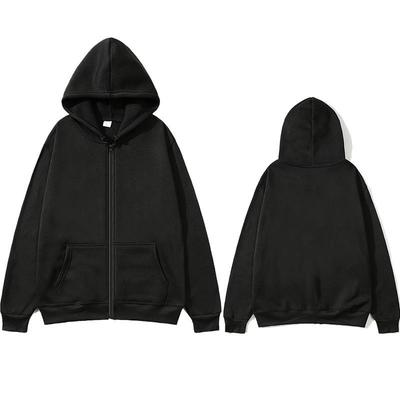 Giacca con cappuccio in pile unisex con zip: Abbigliamento Sportivo Casual Stile Europeo e Americano per Autunno/Inverno - Disponibile in 15 Colori