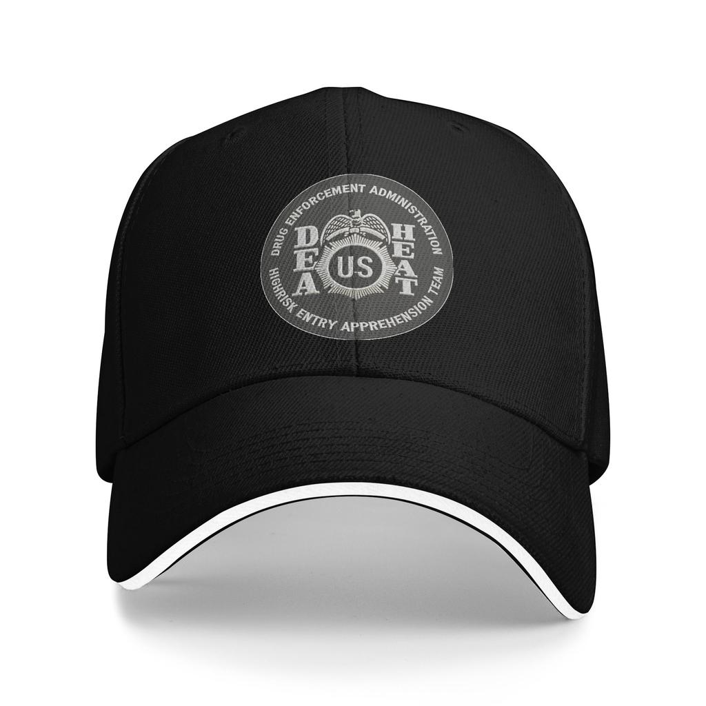 Berretto da Baseball DEA Agente Speciale Cappellini Hip Hop Sandwich Unisex Regolabile Cappellino da Sole Allenamenti