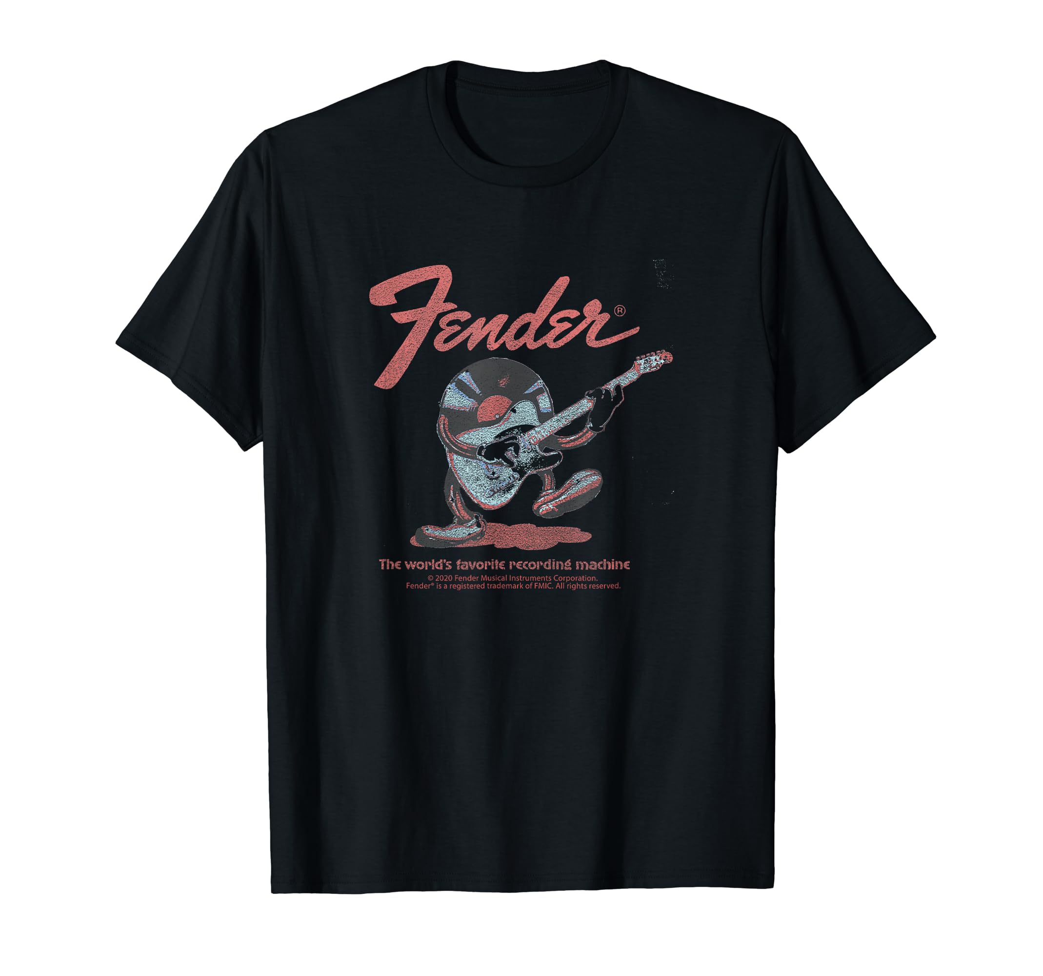 

Fender Record Records T-shirt чорний