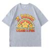 Travel Male Short Sleeve Tshirt Big Size Teeshirt It Burns When I Pee Rainbow Stars Basic Unisex Teeshirt Quick Dry Shirt