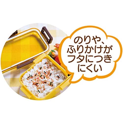 Skater Lunch Box Snoopy Peanuts Comic 600ml Antibacterial Fluffy Dome Lid 2 Tiers for Women Made in Japan PFLW4AG-A