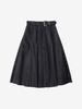 Luvm Belted Midi Skirt_Black