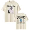 Singer Rosalía LUX Tour Concert Album 2026 Printed TShirt Unisex Trendy Fashion Short Sleeve Vintage Loose TShirt