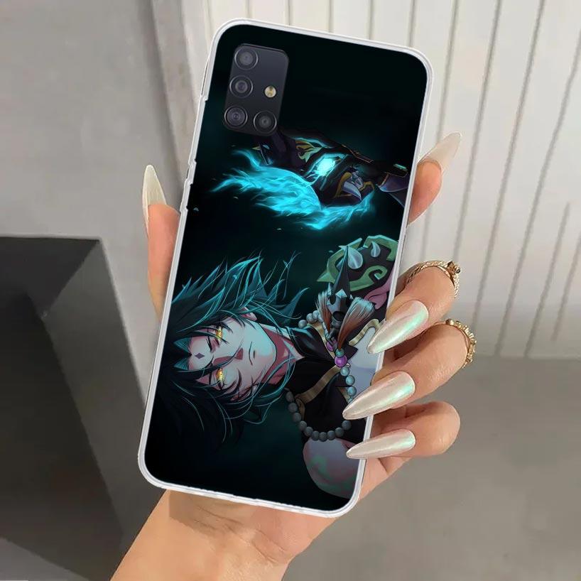 Xiao Genshin Impact Phone Case for Samsung Galaxy A52 A32 A22 A12 A02S A50S A30S A10S Note 20 Ultra 10 Plus S10 A31 A20 A71 A72