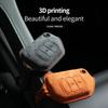 Interior Mouldings Car Remote Key Case Cover Shell For Jeep Wrangler JL JK JLU XD Gladiator JT Protector Suede Alcantara Accesso