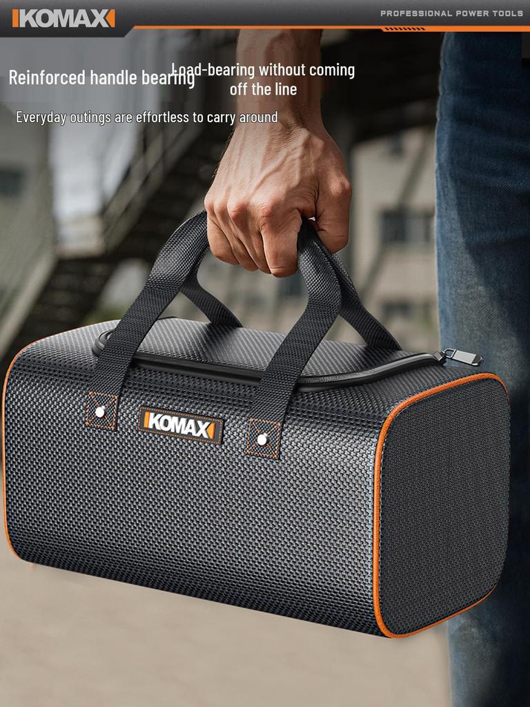 Portable Electrician's Toolkit: Durable Canvas Repair Storage Bag