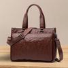 SCHWARZETIENNE Men's Genuine Leather Business & Laptop Tote