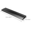 NUOLUX Wrist Rest Armrest Palm Rest Wrist Rest Metal Hand Rest Stylish Ergonomic Design Arm Rest 87 Keys Wrist Rest for Keyboard Aluminum Alloy Hollow