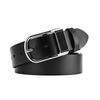 Pu Leather Men Belt With Alloy Pin Closure For Business And Leisure Activities