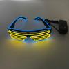 Festival Mixed Colors Glowing LED Glasses Fluorescence Party Supplies Light Up Glasses Men Women Christmas Eyewear Costume