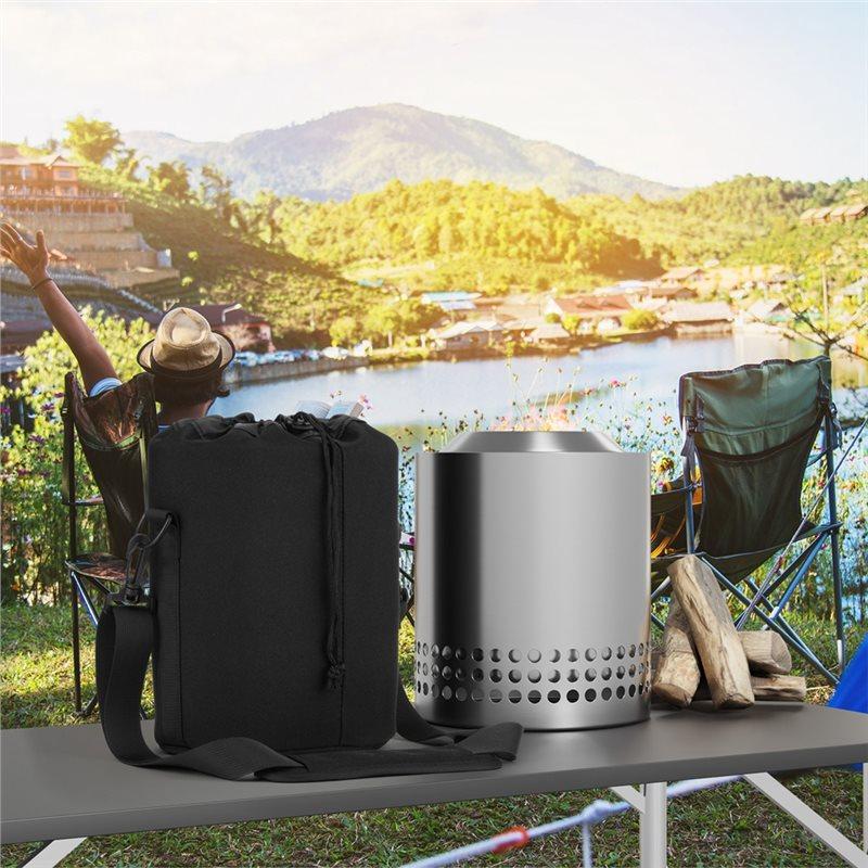 2025 Trend Firepit Storage Bag For 6-1/2 Inch Mini Tabletop Fire Pit Carry Bag Portable Desktop Design Indoor Outdoor Use, Bag O