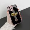 Retro Band O-Ozzy O-osbourne Fashion Tempered Glass For Iphone 14 13 12 11 Pro Mini XS MAX 14Plus X XS XR Cover