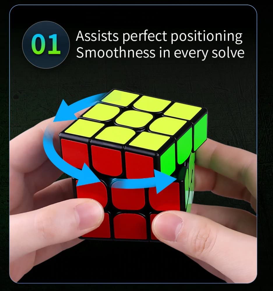 Kancharo MS Series [Authentic] Magnetic Competition Cube with Pouch (Sticker-Free, 4x4)