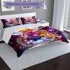 3pcs Custom Name Moonlit Adventure Printed Bedding Set Duvet Cover Closure Includes 1 Duvet Cover & 2 Pillowcases, Soft and Comfortable for All Season