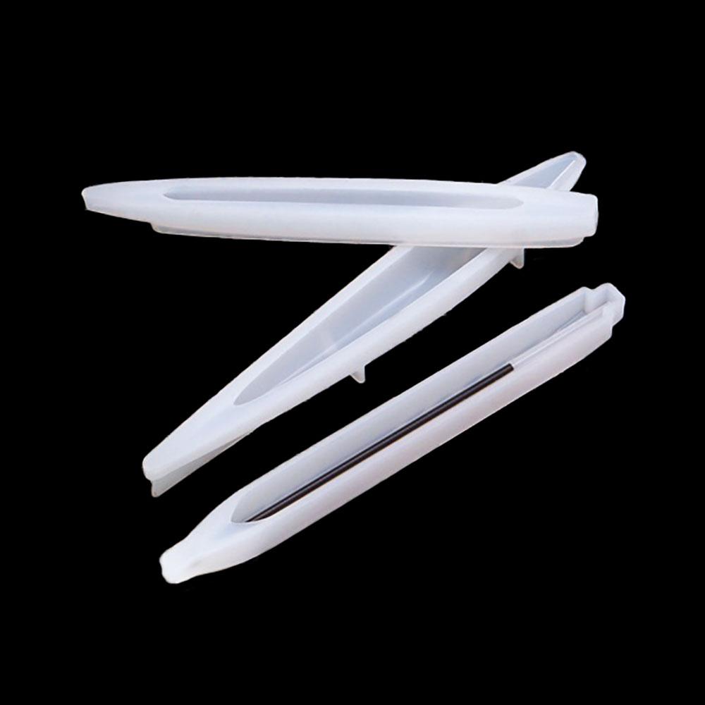 Silicone World DIY Ballpoint Pen Silicone Molds Crystal Drop Glue Resin Mold Pen Core Homemade Stationery Office Supplies Making
