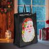 1 Set Diamond Painting Tote Bag Durable DIY Colorful Rhinestones Handbag Kit