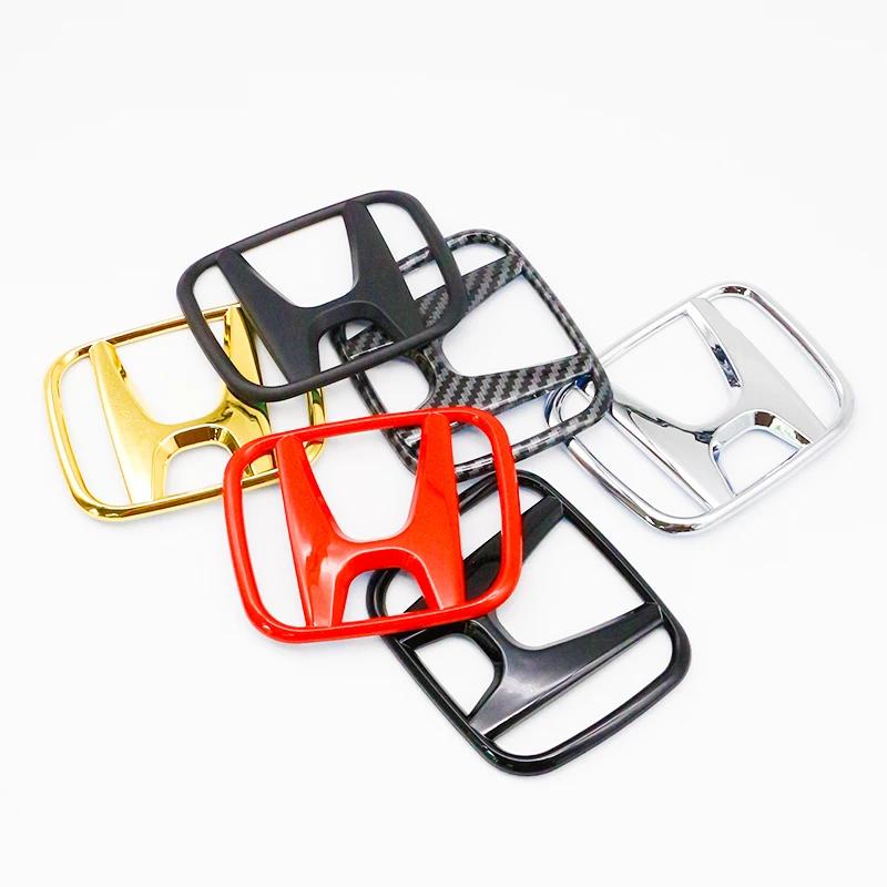 1Pc ABS Auto Front Grille Trunk Emblem Logo For Honda Civic Accord Jazz CRV BRV HRV Insight Pilot Passport TYPE-R Accessories