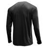 Herren Langarm Drei-Knopf Henry-Shirt
