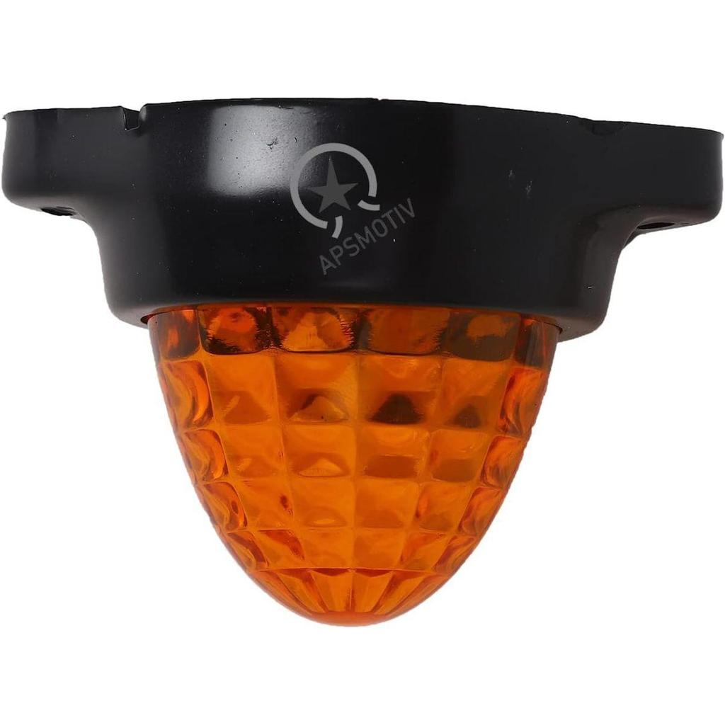 APSMOTIV 10Pack Semi Trucks LED MARKER LIGHTS TRAILER012V Trailer Amber Chicken Lights for Semi Trucks Freightliner Cargo Marker Lights Universal Fit