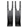 2PCS Black Hanging Foot Peg Bag Adjustable Passenger Foot Pegs  Rear Passenger Foot Support