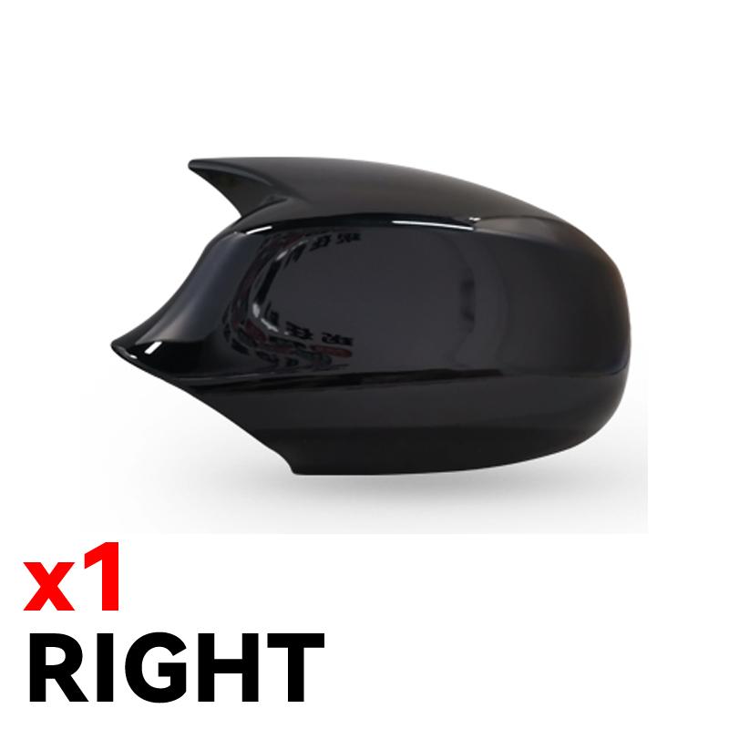 

1 пара для BMW E87 E81 E82 E90 E91 E92 E93, боковая отделка заднего вида, ABS, углеродное волокно, стильное автомобильное зеркало заднего вида Black-Right