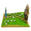 Sankei Studio Ghibli Mini Moving Castle Castle und Sophie Papierbastelfigur Howl's Howl's, maßstabsgetreu, MP07-31