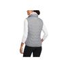 Under Armour Solid Color Logo Print Stand Collar Vest Women vests Gray 1303114-025