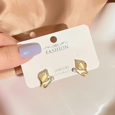 2023 New Style Earrings Fashion Women Earrings Exquisite Gift Girl Lovely Earrings Deluxe Flash Nightclub Party Earrings Lover Gift Earrings
