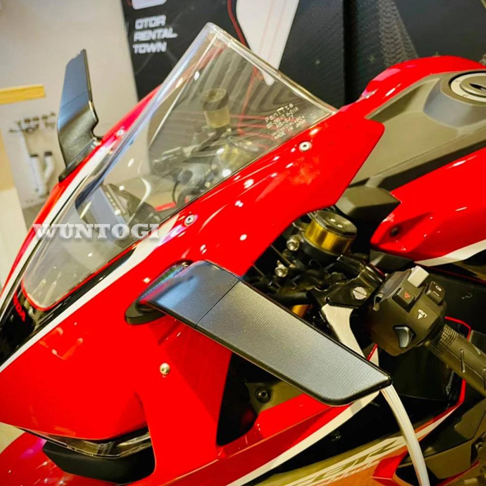 CBR1000RR Mirrors Stealth Mirrors For Honda CBR 1000RR Motorcycle Rearview Mirrors Adjustable Sports Winglets Mirror Kit 2019-23
