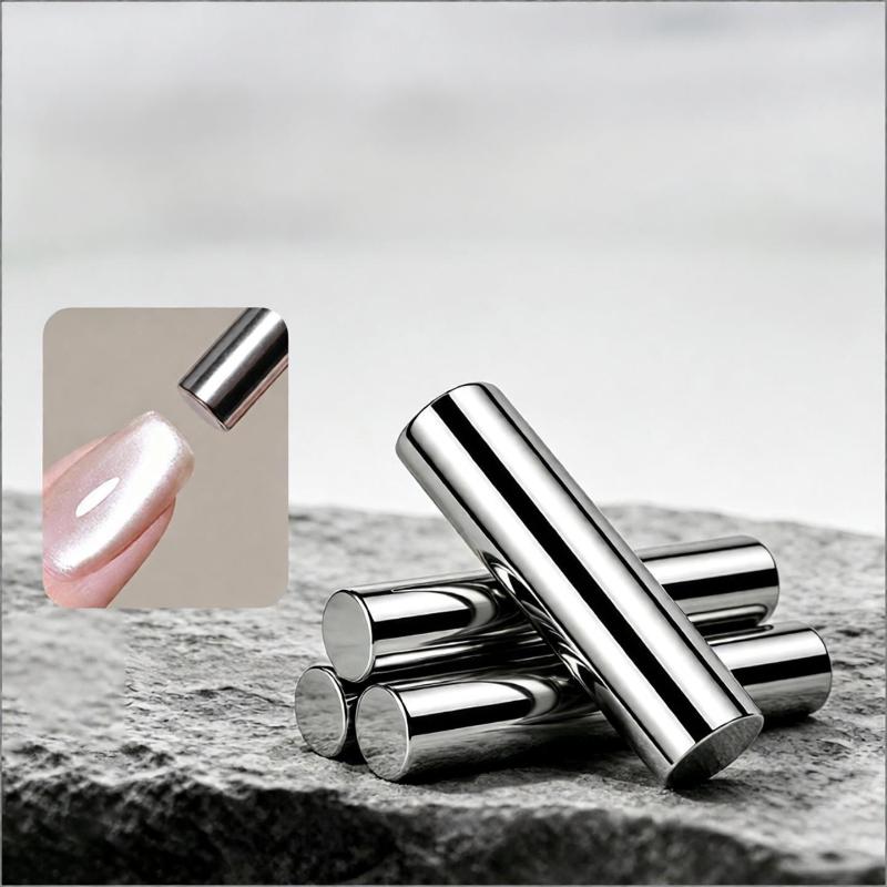 Round Cat Eye Gel Magnetic Pen for Nail Art High Adsorption 3D Nail Design Magnet for Home DIY Gel Manicure Use