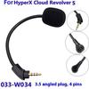 1Pcs Gaming Headsets Headphones For Kingston Hyperx Cloud 2 Ii X Core Pro Silver Cloudx Replacement Game Mic 3.5Mm Microphone