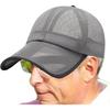 Trucker Mesh Hat - Adjustable Sun Protection Mesh Baseball Hat,Sports & Outdoors Clothing, Fishing Accessories for Rock Climbing, Mountaineering,